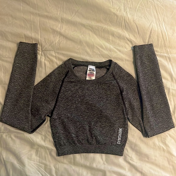 Gymshark Vital Seamless 2.0 Long Sleeve Crop Top - Picture 1 of 3